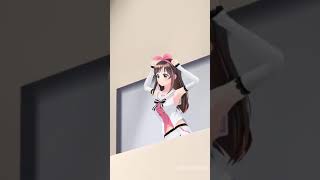 MMD Kizuna Ai Caramelldansen Outside [upl. by Nnylhsa]