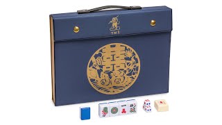 Chinese Mahjong Set quotRoyal Azurequot [upl. by Wiseman]