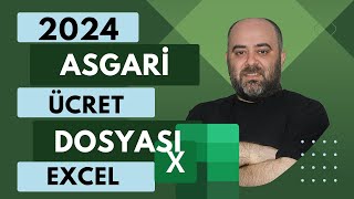 Asgari Ücret 2024 Excel Hesaplama Dosyası  ASGARİ ÜCRET 17 bin 2 lira [upl. by Rocco598]