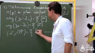 Complexes et geometrie 1  Exercice 3  Maths terminale  Les Bons Profs [upl. by Weston]