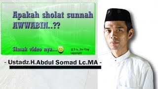 Sholat sunnah Awwabin   Ustdz H Abdul Somad Lc MA [upl. by Sari]