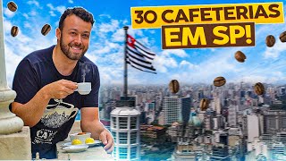 Tomando CAFÉ em 30 CAFETERIAS no CENTRO de SÃO PAULO [upl. by Arleyne]