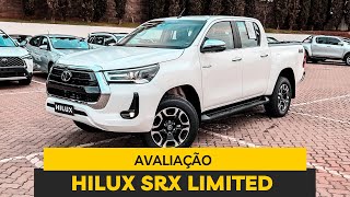 NOVO TOYOTA HILUX SRX LIMITED 2022  A SRX MAIS COMPLETA [upl. by Eiral]