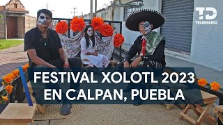 Festival Xolotl una experiencia única para celebrar el Día de Muertos en Calpan Puebla [upl. by Kaya]