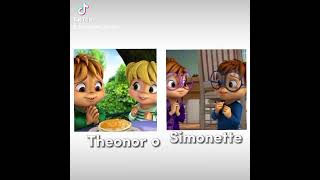 Alvittany 4rever❤💖 Simonette 💙💜 y Theonor 💚💚 [upl. by Oos]