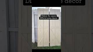 How to Make Bifold Barn Doors  Simple amp Affordable DIY  Beauty With Home [upl. by Ymaral101]