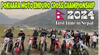 Pokhara Moto Enduro Cross 2024 First Day Babbal Vayo 😱Bhim Hona Ko Bike le Dhoka Diyo Guys😭 [upl. by Ackerley]