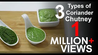 3 Ways to Make Green Chutney  Restaurant Style Coriander Chutney  CHEF HARPAL SINGH SOKHI [upl. by Anitnemelc588]