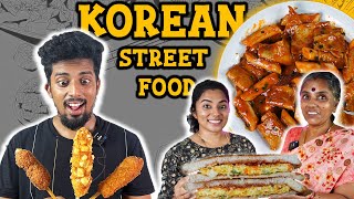 We made famous KOREAN street foods at Home🥞🌭 [upl. by Aleetha444]