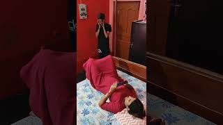 Yeh maine kya dekha😱🧐Daily life of couple shorts viral comedy [upl. by Eelrahs]