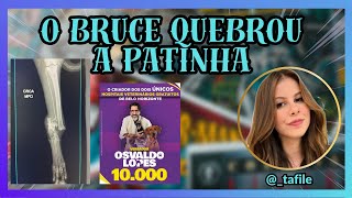 O BRUCE QUEBROU FEIO A PATINHA [upl. by Farland]