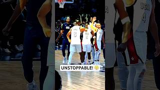 LeBorn James UNSTOPPABLE Team USA Basketball highlights 🇱🇷🏆 usa paris2024 olympicsports [upl. by Nnaerb436]