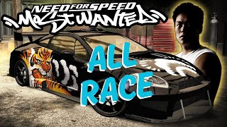 Blacklist 11  Races  LOU PARK  NFS Most Wanted  Ultrawide [upl. by Neehcas]