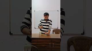 Concept of Refractive index by phenyl solution and water physics science shorts [upl. by Estes]