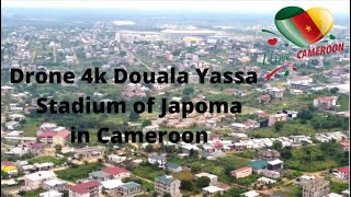 Drone 4K Douala Yassa Stadium Japoma in Cameroon [upl. by Nylkoorb791]