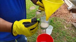 How To Mix and Use Termidor or Taurus Solutions Properly  For termite Treatment [upl. by Darcie]