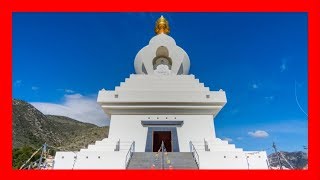 Benalmadena Stupa  Buddhist Temple Malaga SPAIN 🇪🇸 2019 [upl. by Voorhis265]