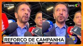 Ele deve estar aqui na próxima semana diz Nunes sobre Bolsonaro no 2º turno em SP [upl. by Alyk]