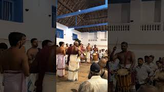 Double thayambaka Sree Poornathrayeesa Temple Thrippunithura 2024 thayambaka thrippunithura [upl. by Monique]