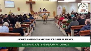 UK LIVE Chitsidzo Veronica Chinyanga funeral service [upl. by Orlanta]