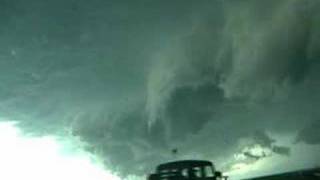 Huge Tornadic Supercell Chases Us  South Dakota 060607 [upl. by Areek767]