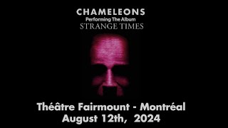 The Chameleons Live in Montreal  Théâtre Fairmount August 12th 2024 [upl. by Aihsad372]