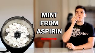 Turning aspirin pills into mint flavor [upl. by Shelah]