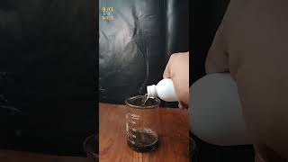 H2O2 X KMnO4 Reaction।। easyscienceexperiments science shorts expriment funsciencefacts [upl. by Dincolo]