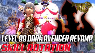 Dragon Nest SEA Dark Avenger Remake Skill Rotation Lv99 STG24 [upl. by Yasdnil36]