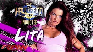 2014 WWE Hall of Fame Inductee Lita Raw Feb 10 2014 [upl. by Reddy339]