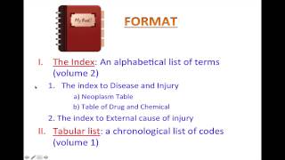 Introduction to ICD10CM  Lesson 1 Code structure  Format [upl. by Nylorak]