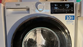 Beko AquaTech bPRO 500  very intensive main wash [upl. by Uzzial487]