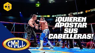 CMLL  ¡Cabellera vs cabellera Averno y Último Guerrero se retan para el 90 Aniversario [upl. by Duke]