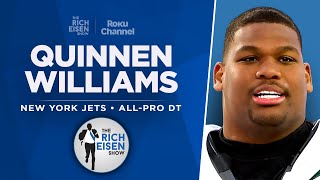 Jets DT Quinnen Williams Talks Aaron Rodgers Alabama amp More with Rich Eisen  Full Interview [upl. by Griswold]