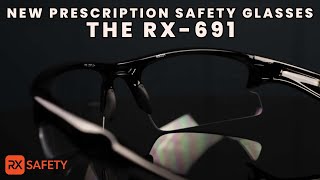 WrapAround Style Prescription Safety Glasses  The RX691 [upl. by Atiekram]