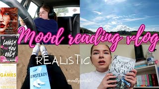 realistic mood reading vlog  read with me for a week spoiler free [upl. by Elayne4]