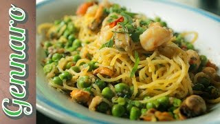 Seafood Pasta  Gennaro Contaldo [upl. by Eidnam320]