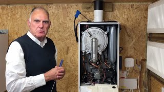 Vokera Vision Service Mode  Range Rating  Leeds Plumber  David Iszchak [upl. by Aisatan]