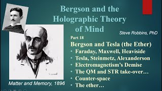 Bergsons Holographic Theory  18  Tesla and the Ether [upl. by Stoat]