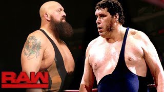 Andre the Giant vs Big Show Battle of the Giants 👍👍😱😱👍👍 [upl. by Nednil]