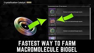 FASTEST WAY TO FARM MACROMOLECULE BIOGEL  THE FIRST DESCENDANT [upl. by Zigmund]