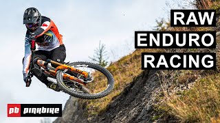 Hectic Enduro Racing RAW From EWS CransMontana 2021 [upl. by Ymmik]