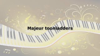 Les 6  Muziektheorie  Hoe worden majeur toonladders gevormd [upl. by Oivat543]