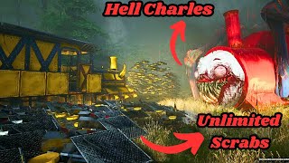 Unlimited Scrabs In Nightmare Mode  Choo Choo Charles Hindi Gameplay [upl. by Nidraj87]