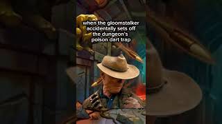 gloomstalker sets off dungeon trap dnd dndmemes dungeonsanddragons dnd5e TTRPG DNDtiktok [upl. by Karolyn987]