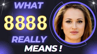 What 8888 Really Means❤️Why You Keep Seeing ANGEL Number 8888🔥Meaning [upl. by Garbers]