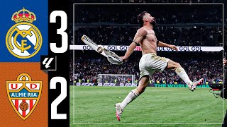 Real Madrid 32 Almería  HIGHLIGHTS  LaLiga 202324 [upl. by Garnette]