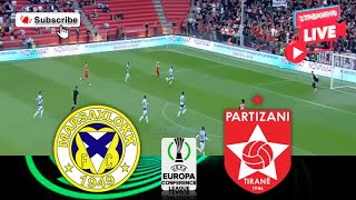 Marsaxlokk FC vs Partizani Tirana 🔴Live Match Today⚽🎬 [upl. by Carlynne]