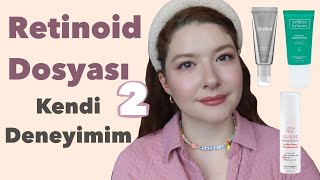 Retinoid Rehberi│Kendi Deneyimim│Hangi ürünleri denedim denemeyi düşünüyorum [upl. by Kozloski]