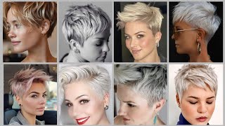 Beautiful Ladies Short HairStyles and Haircuts Ideas 2024 [upl. by Nnylirret]